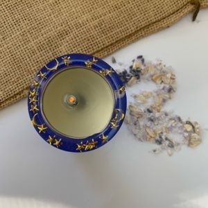 Moon and Stars Gradient Jellyfish Tea Candle Holder